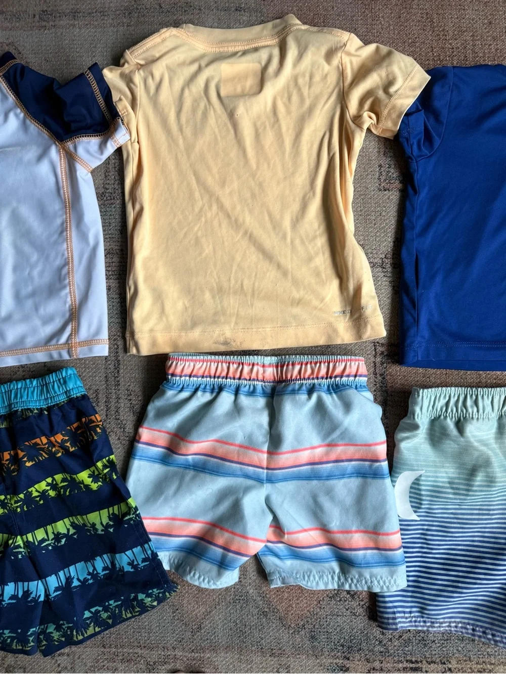 5 Toddler Boy Swimsuits - Size 2T
